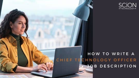 How To Write A Chief Technology Officer Job Description 539x303 